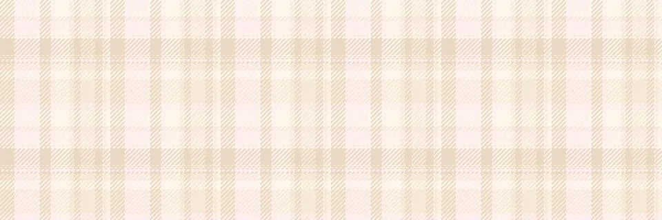 Subtle pastel plaid pattern. Elegant neutral beige and pink tones create a ca Illustrazione stock