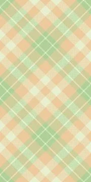 Subtle pastel plaid pattern in peach and mint green.  Perfect for textile des Illustrazione stock