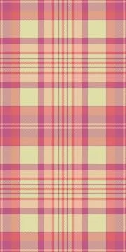 Subtle pastel plaid pattern in peach, pink, and cream.  Perfect for textile d Stock Illustration