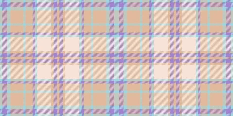 Subtle pastel plaid pattern, perfect for textile design, website background.. Stockillustratie