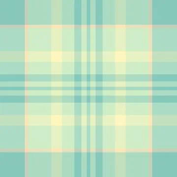 Subtle pastel plaid pattern in soft teal and pale yellow.  Perfect for websit Stock Illustration