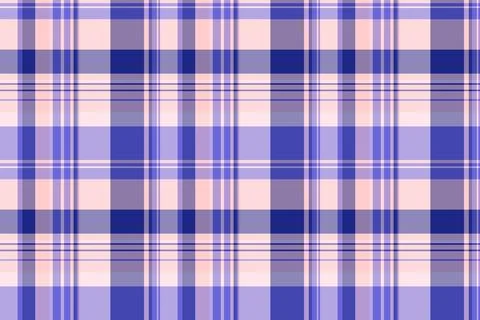 Subtle pastel plaid pattern in soft pink, lavender, and blue hues. Perfect fo Illustrazione stock
