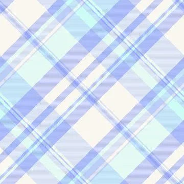 Subtle pastel plaid pattern in soft blues and creams.  Elegant, versatile des Illustrazione stock