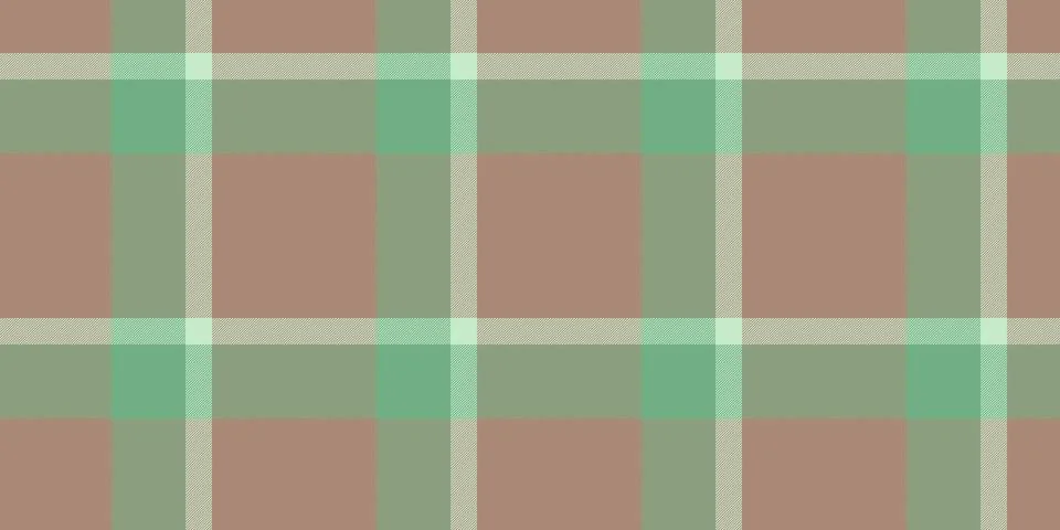 Subtle pastel plaid pattern in soft browns and greens. Perfect for background 스톡 일러스트