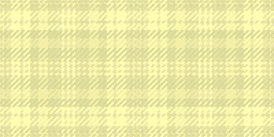 Subtle pastel yellow plaid pattern.  Perfect for textile design, website back Stock Illustration