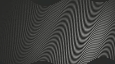 A subtle pattern of thin wavy lines gently shifts across the screen Stock Footage 340831218