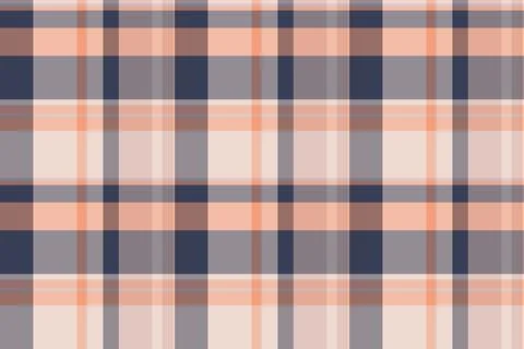 Subtle peach and gray plaid pattern.  Perfect for textile design, wallpaper,  스톡 일러스트