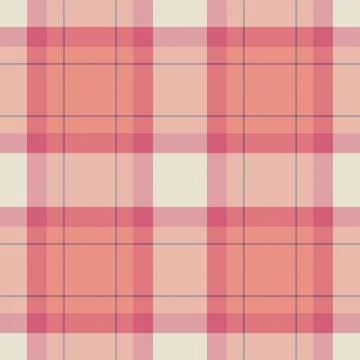 Subtle peach and rose plaid pattern.  Perfect for backgrounds, textiles, or p イラスト素材