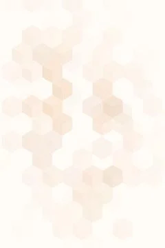 Subtle peach cubes are scattered across a warm pale background, forming a r.. 库存插图