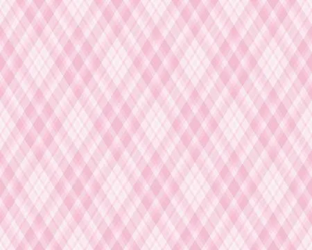 Subtle pink and white diagonal plaid pattern. Perfect for backgrounds, textil Illustrazione stock