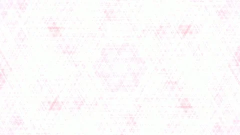 Subtle Pink Geometric Triangle Pattern Background - Soft Abstract Texture Stock Footage 331715811