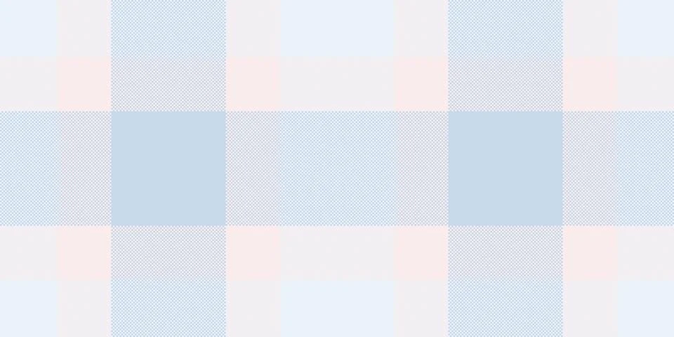 Subtle plaid pattern in light blue and white, with a hint of pastel peach. So Stock Illustration
