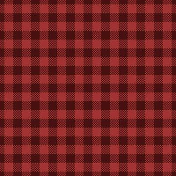 Subtle plaid tartan textile, straight pattern background vector. Swatch tex.. Stock Illustration