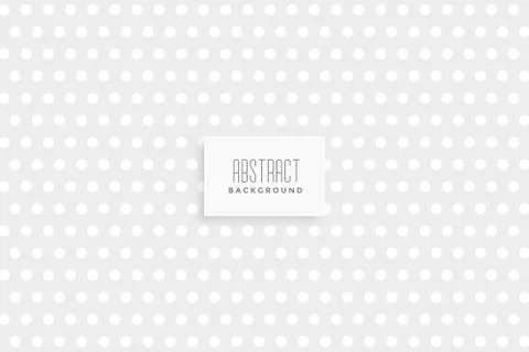 Subtle polka dots pattern design Stock Illustration