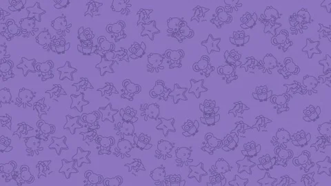 Subtle Purple Rose Pattern Background for Elegant Designs. Stock Footage 322983340