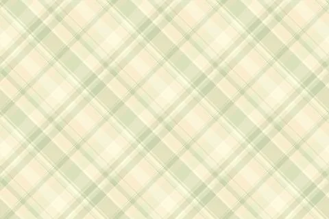 Subtle sage and cream diagonal plaid pattern. Perfect for backgrounds, textil イラスト素材