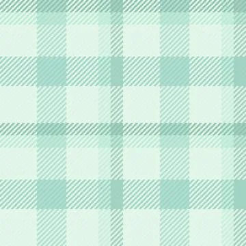Subtle, soft green plaid pattern. Classic textile design with a modern, refre 스톡 일러스트