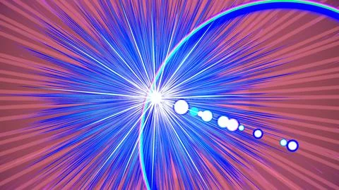 Subtle Sun Flare Glow Stock Illustration