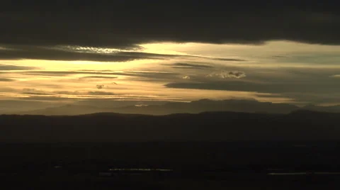 SubTLE Sunset Stock Footage 54734840