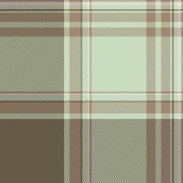 Subtle tartan plaid pattern with a woven fabric texture and clear check layou Stock Illustration