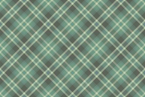 Subtle teal and beige plaid pattern.  A versatile texture perfect for textile Stock Illustration