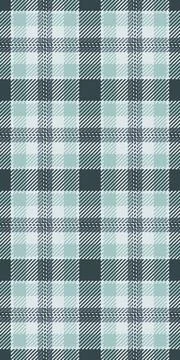 Subtle teal and gray plaid pattern. Perfect for textile design, apparel, webs Stock Illustration