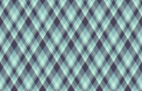 Subtle teal and grey diagonal plaid pattern.  Perfect for website backgrounds Stock Illustration