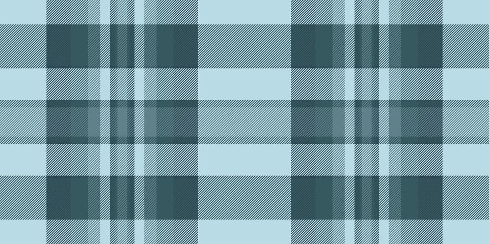 Subtle teal and light blue plaid pattern.  Perfect for textile design, backgr Stock Illustration