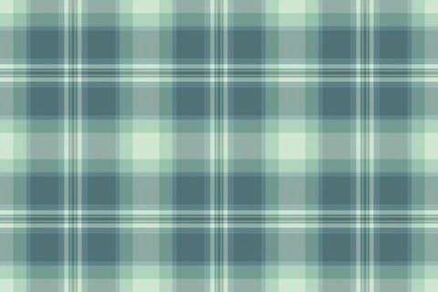 Subtle teal and mint green plaid pattern.  Perfect for textile design, webs.. Illustrazione stock