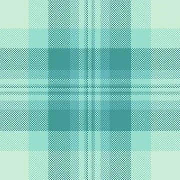 Subtle teal and mint green plaid pattern.  Perfect for textile design, websit Stock Illustration