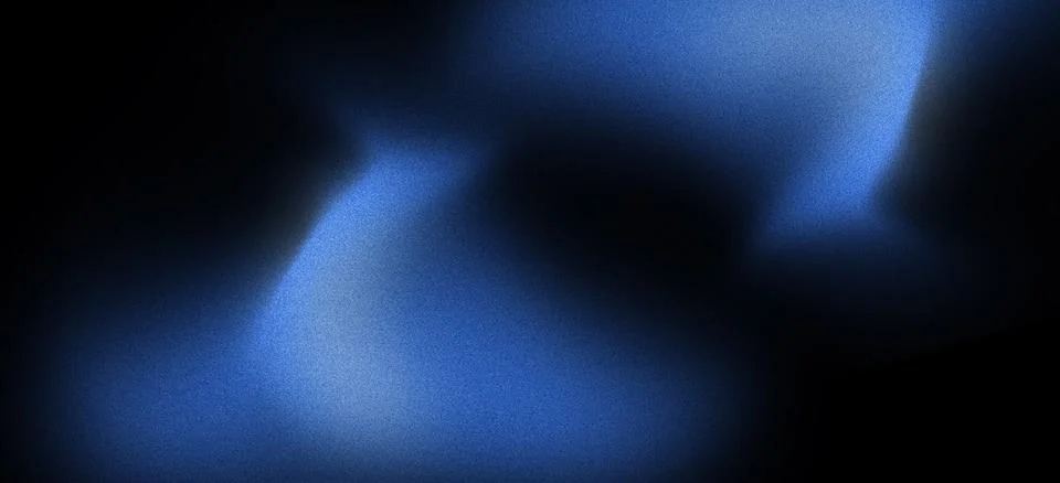 Subtle textured effect created by abstract blue background with grainy gradie Stock Illustration