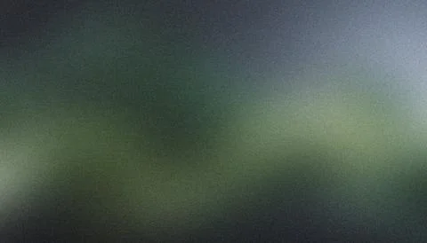 Subtle, textured green gradient background with a noise effect Foto stock