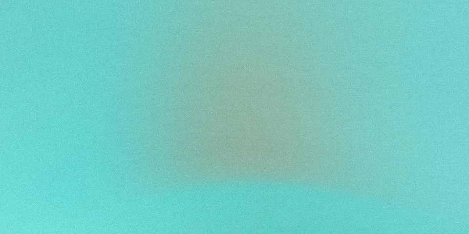 Subtle textured teal and light green gradient background with a gentle spec.. Stock Illustration