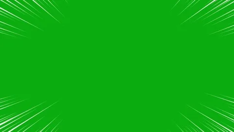 Subtle thin white radial motion lines animated on green screen speed zoom Stock Footage 335218072
