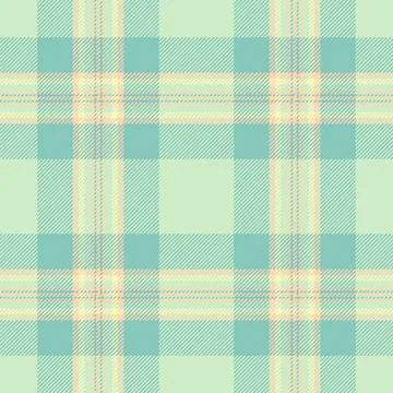 Subtle vector fabric pattern, handkerchief plaid background texture. Endles.. Stock Illustration
