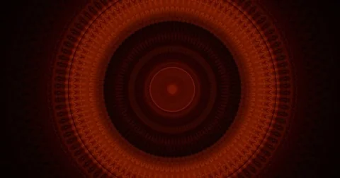 Subtle warm orange background with amazingly unique and decorative shapes. Stock Footage 77514065