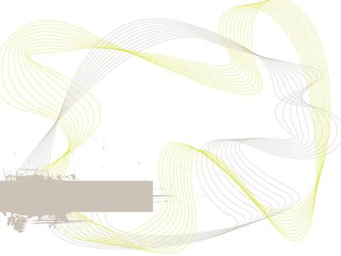 Subtle wave Landscape abstract wave design in gray and green Copyright: xZ... Stock Photos