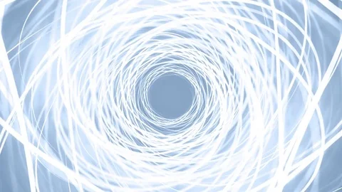 Subtle Wavy Streaks in Tunnel Motion Stock Footage 78594492
