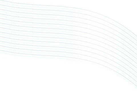Subtle White Flow Line Vector Background Stock Illustration