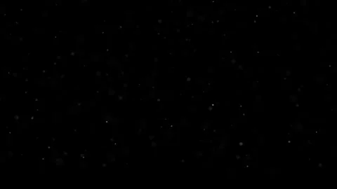 Subtle white particles drifting in dark space, minimal cosmic dust Stock Footage 330297277