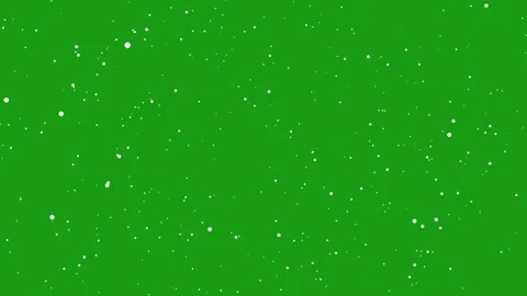 Subtle White Particles on Green Background Loop Stock Footage 314693102