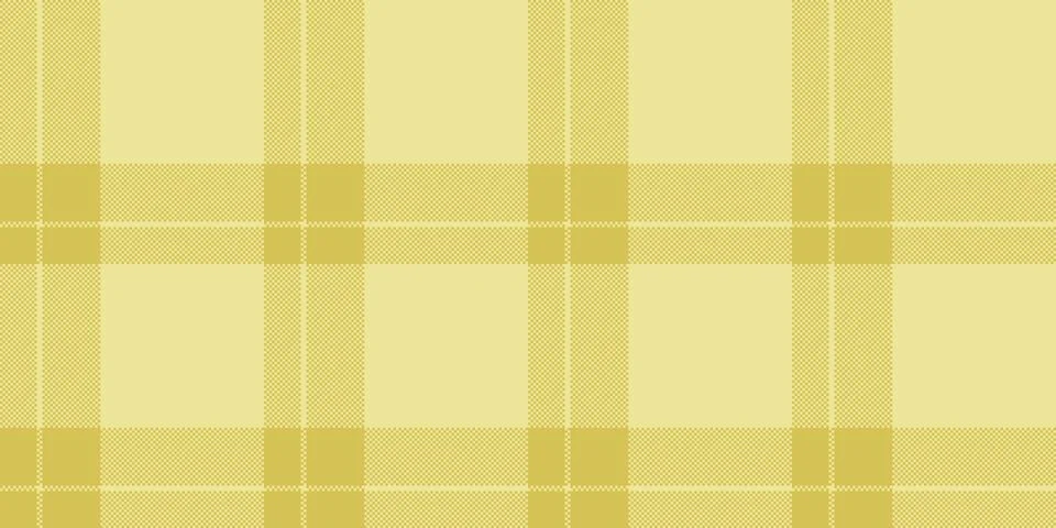 Subtle yellow plaid pattern, perfect for backgrounds, textile design, or webs Illustrazione stock