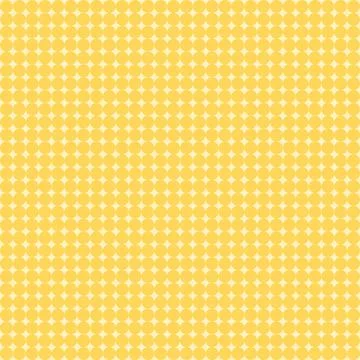 Subtle Yellow Polka Dot Pattern with Light Circles Vector Stock Illustration
