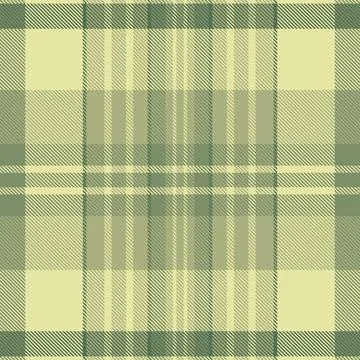 Subtle yet striking olive and pale yellow plaid pattern.  Perfect for textile Stock Illustration