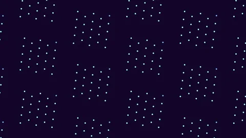 Subtly textured blue dot grid pattern 스톡 동영상 303526270