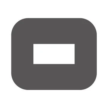 Subtraction financial math icon Illustrazione stock