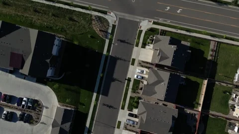 Suburb Aerial Stock Footage 249567093