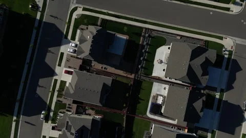 Suburb Aerial Stock Footage 249567094