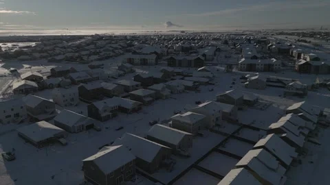 Suburb Aerial Stock Footage 249645135