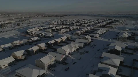 Suburb Aerial Stock Footage 249645165